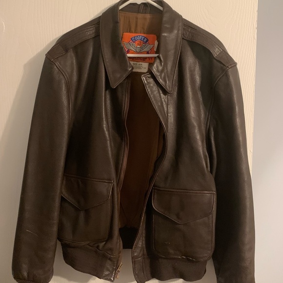 cooper type a2 leather jacket